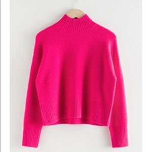 & Other Stories Pink Sweater
